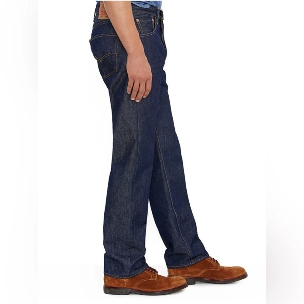 NWOT Levi’s Men’s 501 Original Shrink to Fit Jeans Button Fly Size 40W X 34L